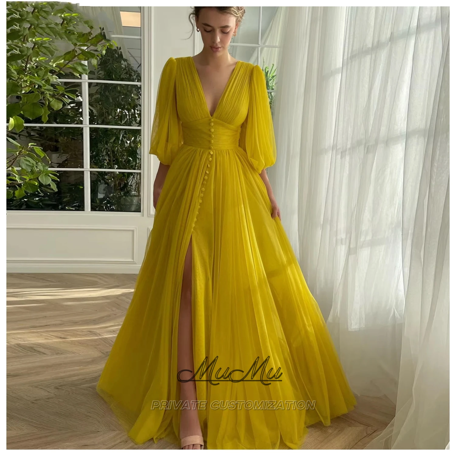 MuMu Customized Tulle skirt Bridesmaid Dress for Girls Party Dresses Evening Luxury Dress 2025 Prom Dresses Elegant Long Dresses
MuMu Customized Tulle skirt Bridesmaid Dress for Girls Party Dresses Evening Luxury Dress 2025 Prom Dresses Elegant Long Dresses