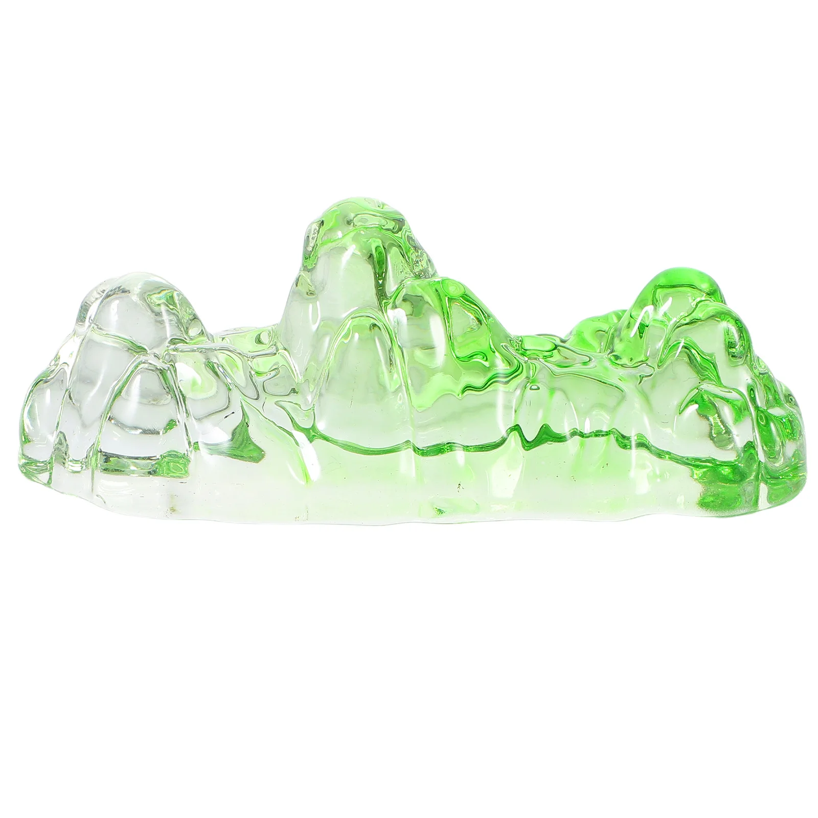 Glass Calligraphy Brush Holder Mountain Shape Crystal Clear Pen Rest Paperweight Multi-Functional Calligraphy Desk Accessories
Glass Calligraphy Brush Holder Mountain Shape Crystal Clear Pen Rest Paperweight Multi-Functional Calligraphy Desk Accessories