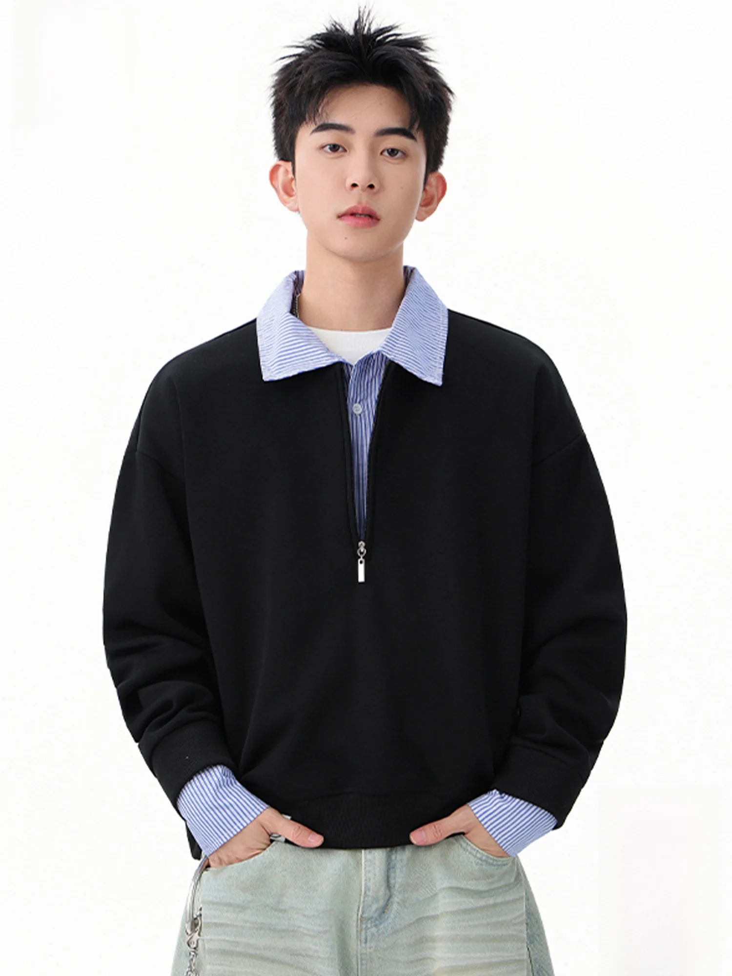 Мужская толстовка Paul Frank свободного кроя в полоску с круглым вырезом, весенняя, в американском стиле, с лоскутным узором, молодежная, модная, из смесового хлопка
Мужская толстовка Paul Frank свободного кроя в полоску с круглым вырезом, весенняя, в американском стиле, с лоскутным узором, молодежная, модная, из смесового хлопка