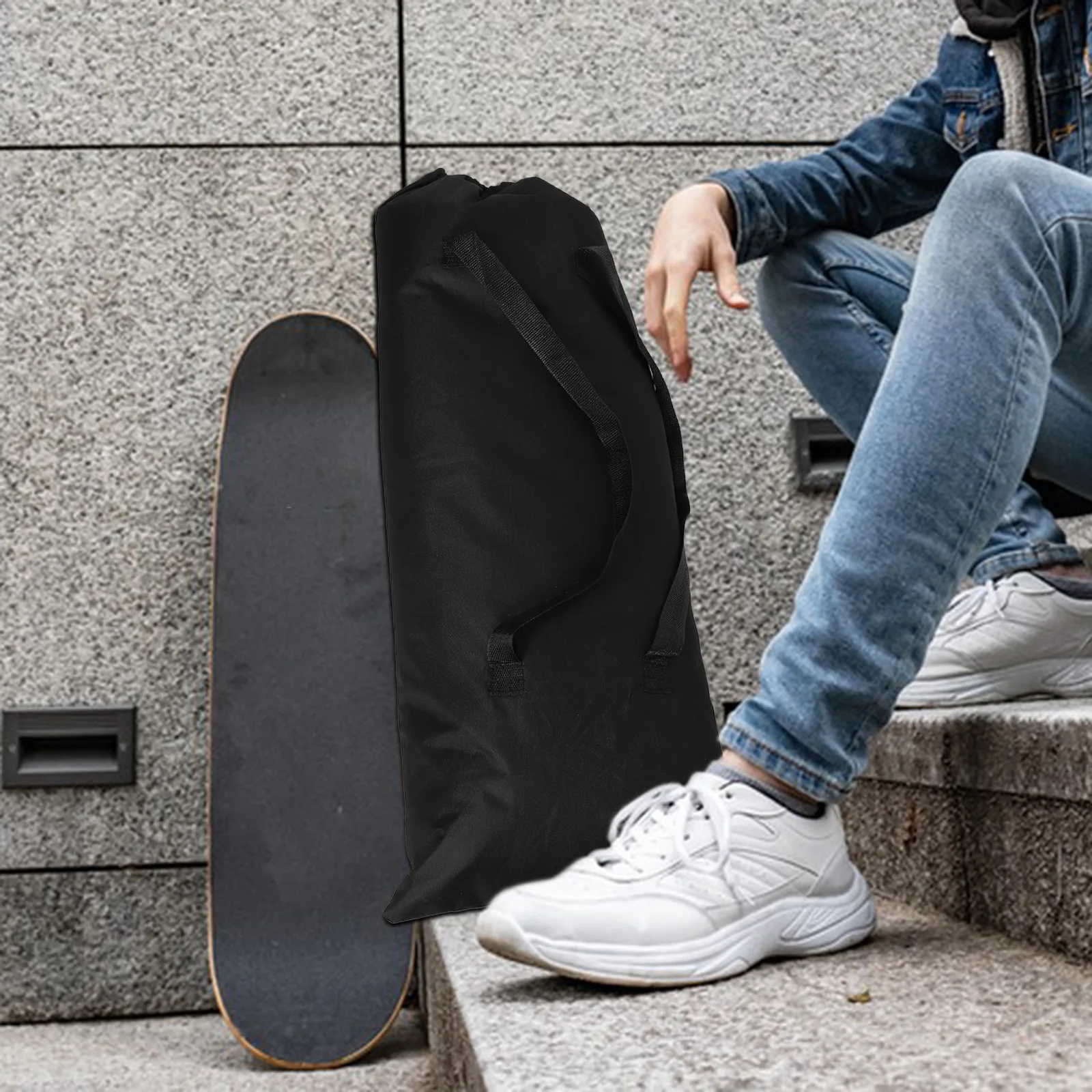 Sturdy Skateboard For Men Large Capacity Durable Polyester Shoulder Bag With Double Handles Portable Storage Cover For
Sturdy Skateboard For Men Large Capacity Durable Polyester Shoulder Bag With Double Handles Portable Storage Cover For