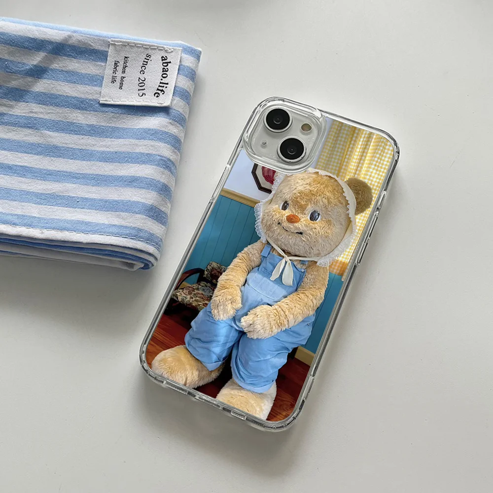 Cut Butterbear Phone Case Magsafe for iPhone 16 14 13 12 15 Pro Max X XR XS Plus Soft Clear Tpu Cover
Cut Butterbear Phone Case Magsafe for iPhone 16 14 13 12 15 Pro Max X XR XS Plus Soft Clear Tpu Cover