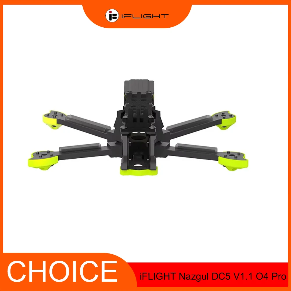 Комплект рамы iFlight Nazgul DC5 V1.1 O4 Pro FPV — колесная база 240 мм | Рука 5 мм для гоночных дронов FPV
Комплект рамы iFlight Nazgul DC5 V1.1 O4 Pro FPV — колесная база 240 мм | Рука 5 мм для гоночных дронов FPV