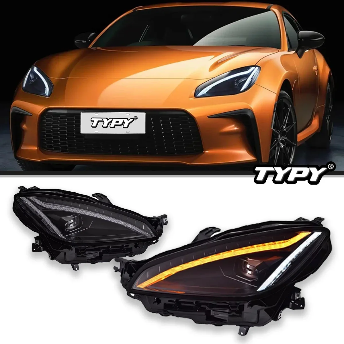 TYPY Car Lights For Toyota GT86/BRZ Headlight LED Projetor head Lamp 2021-2023 Daytime Running Light Automotive Accessories
TYPY Car Lights For Toyota GT86/BRZ Headlight LED Projetor head Lamp 2021-2023 Daytime Running Light Automotive Accessories