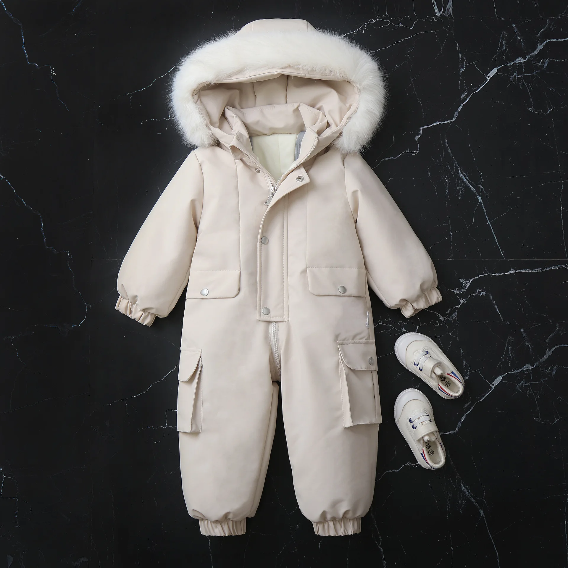 2026 New Baby Clothes Autumn/Winter Thickened Warm Hooded Baby Clothes Windproof and Waterproof Outdoor Snow Clothes
2026 New Baby Clothes Autumn/Winter Thickened Warm Hooded Baby Clothes Windproof and Waterproof Outdoor Snow Clothes