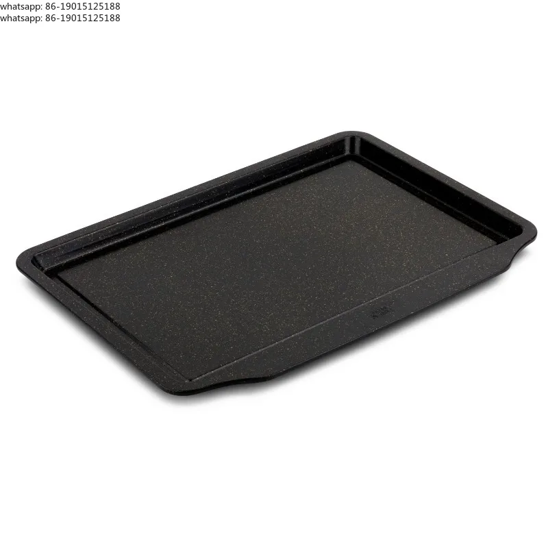 2026 High quality non stick oversized 13 "x20" cookie tray - black
2026 High quality non stick oversized 13 "x20" cookie tray - black