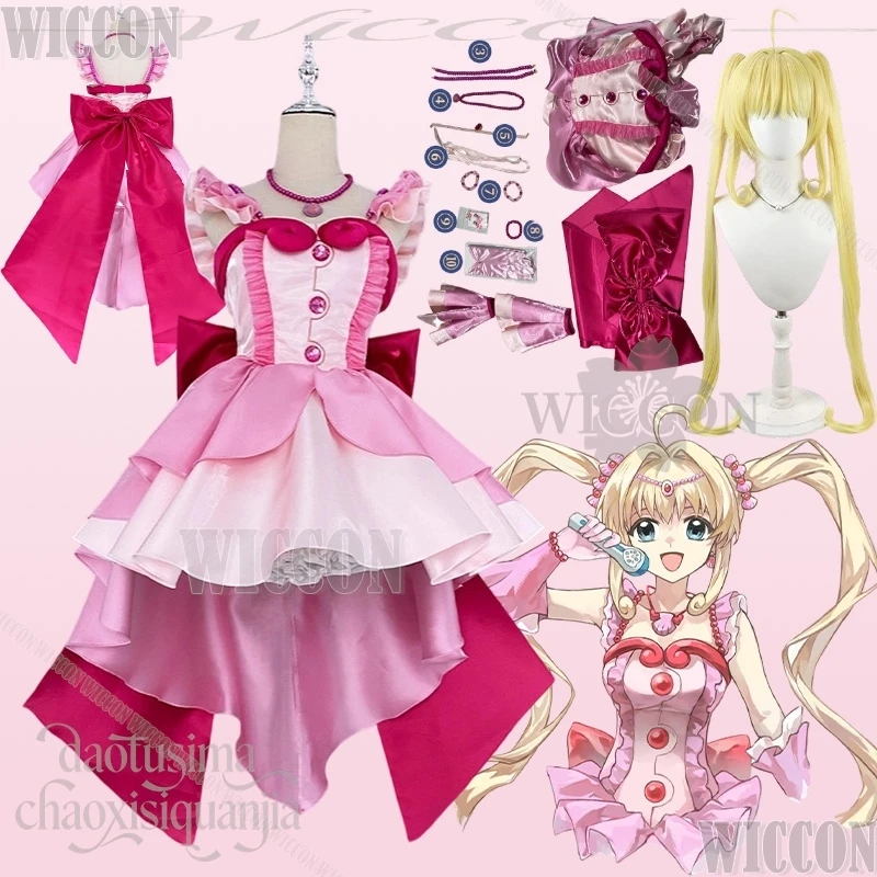 Nanami Ruchia Cosplay Anime Mermaid Melody Costume Idol Uniform Sweet Lolita Pink Kawaii Dress Twin Tails Comic Con Festival
Nanami Ruchia Cosplay Anime Mermaid Melody Costume Idol Uniform Sweet Lolita Pink Kawaii Dress Twin Tails Comic Con Festival
