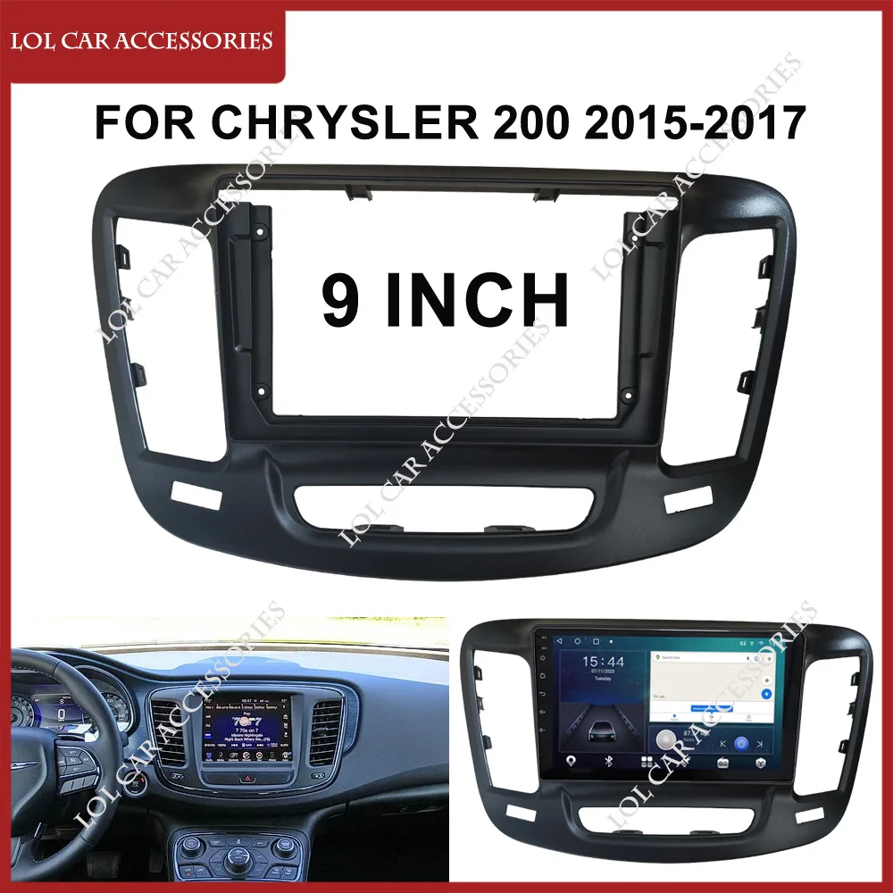 9 дюймов для Chrysler 200 2015-2017 автомобильный радиоприемник Android Стерео GPS MP5 плеер Fascia 2 Din панель корпус крышка приборной панели
9 дюймов для Chrysler 200 2015-2017 автомобильный радиоприемник Android Стерео GPS MP5 плеер Fascia 2 Din панель корпус крышка приборной панели