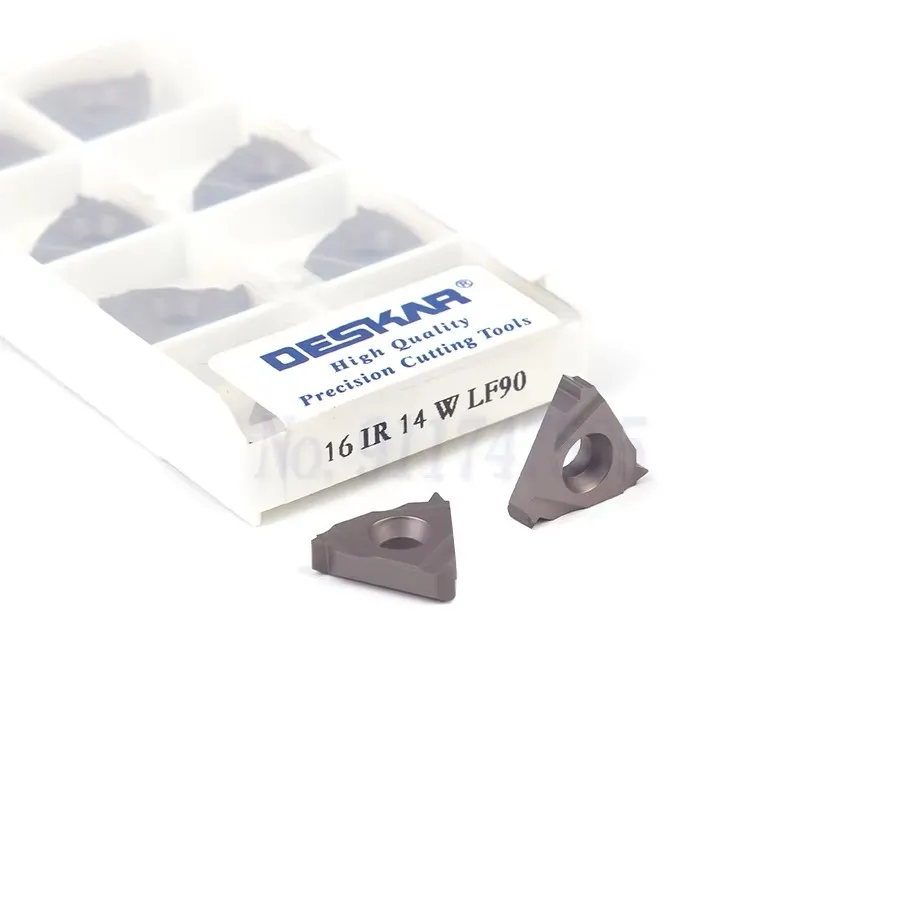 16ER 11W 14W LF90 16IR 11W 14W LF90 Кермет Внутренняя и внешняя резьбовая вставка Токарный станок с ЧПУ Режущее лезвие Токарный инструмент 
16ER 11W 14W LF90 16IR 11W 14W LF90 Кермет Внутренняя и внешняя резьбовая вставка Токарный станок с ЧПУ Режущее лезвие Токарный инструмент