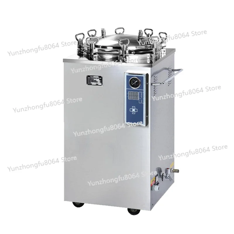 Fully Automatic Vertical Pressure Steam Sterilizer, High-pressure Sterilizer, 50 Liters, 75 LitersStainless Steel
Fully Automatic Vertical Pressure Steam Sterilizer, High-pressure Sterilizer, 50 Liters, 75 LitersStainless Steel