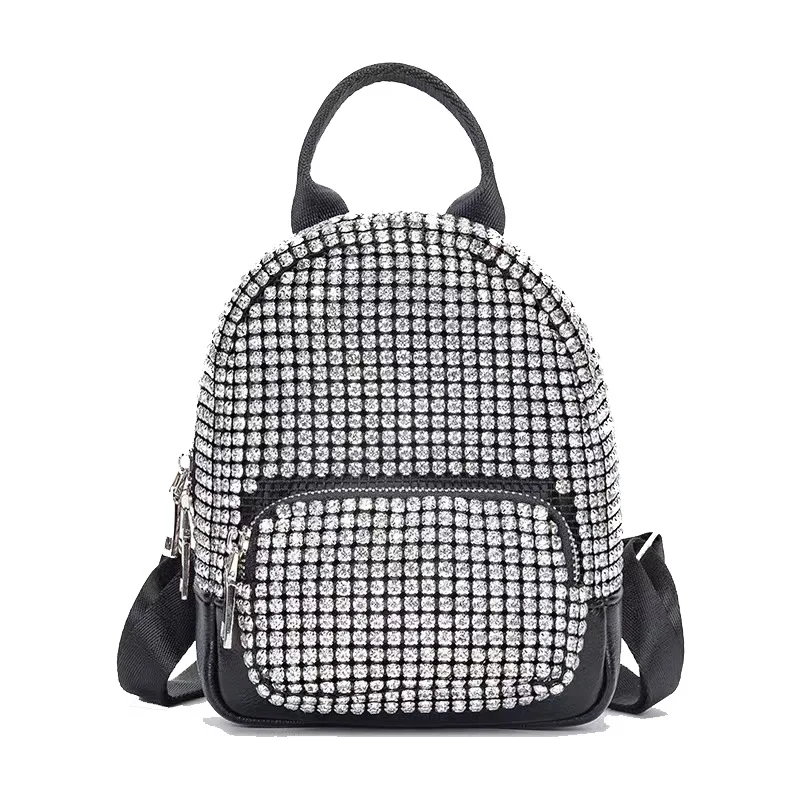 New Fashion Popular Diamond Full Diamond Rhinestone Women's Small Backpack Backpack New In Handbag Rhinestone Bag Torebka Damska
New Fashion Popular Diamond Full Diamond Rhinestone Women's Small Backpack Backpack New In Handbag Rhinestone Bag Torebka Damska