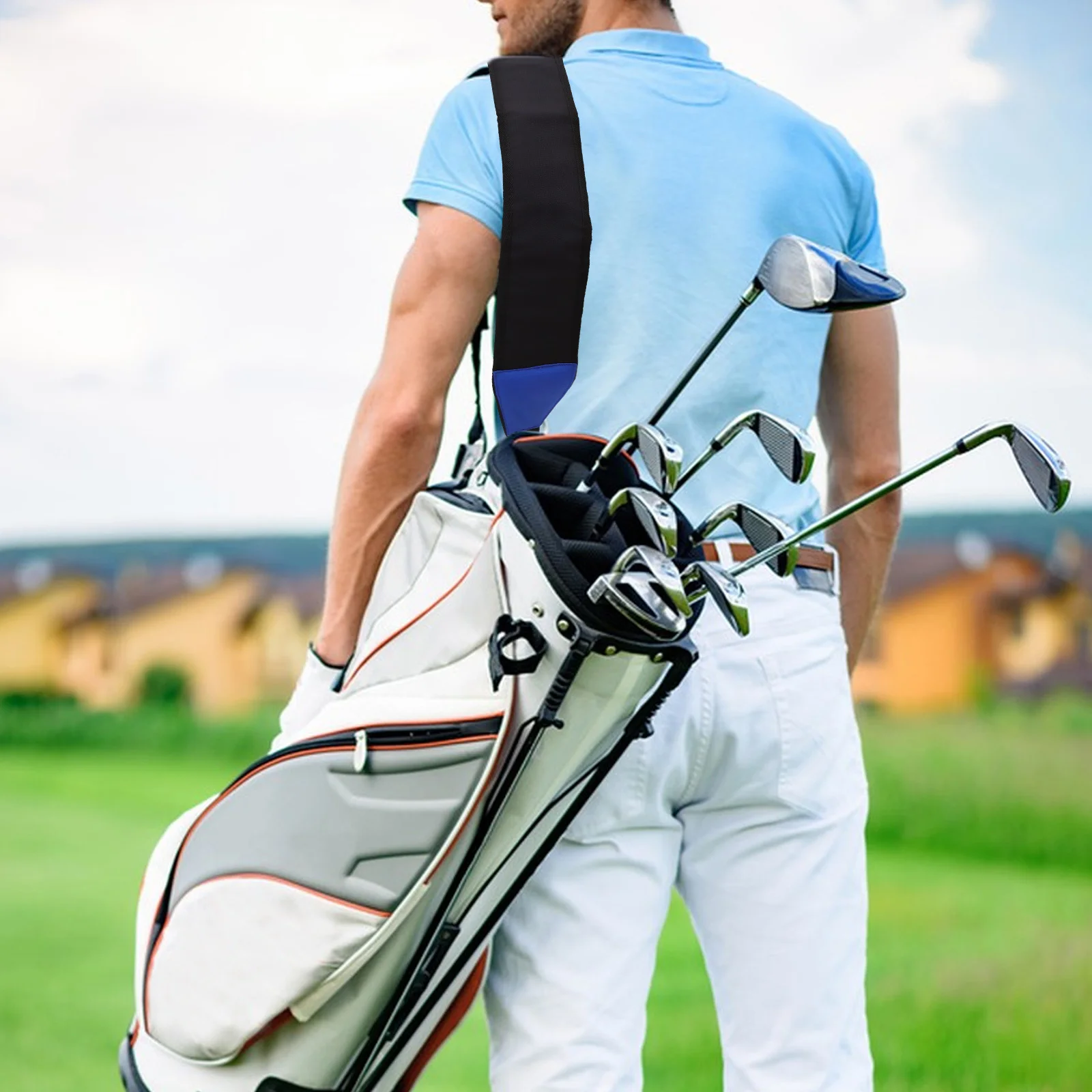 1 Wide Comfortable Golf Bag Strap Replacement Heavy Duty Nylon Shoulder Band with Swivel Buckle for Backpack Luggage Wheelbarrow
1 Wide Comfortable Golf Bag Strap Replacement Heavy Duty Nylon Shoulder Band with Swivel Buckle for Backpack Luggage Wheelbarrow