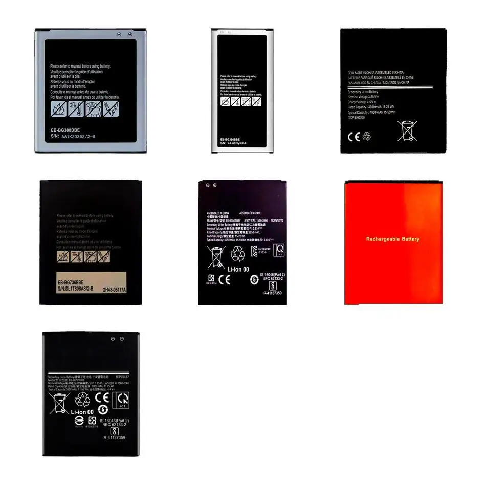 1800-4500 мАч для Samsung Galaxy Xcover 1 3 4 5 6 7 Pro Lte 2017, аккумулятор для мобильного телефона EB-BG388BBE EB-BG715BBE EB-BG525BBE
1800-4500 мАч для Samsung Galaxy Xcover 1 3 4 5 6 7 Pro Lte 2017, аккумулятор для мобильного телефона EB-BG388BBE EB-BG715BBE EB-BG525BBE