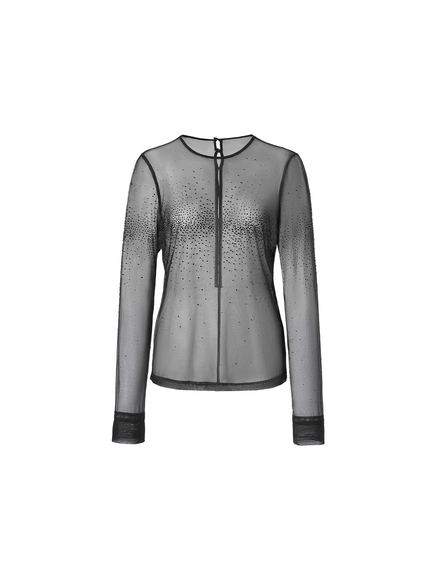 LEDIM WANG White Label adient Rhinestone Me See-tough Thin Women's Long Sve T-irt Overhead Sle Autumn New Arrival
LEDIM WANG White Label adient Rhinestone Me See-tough Thin Women's Long Sve T-irt Overhead Sle Autumn New Arrival