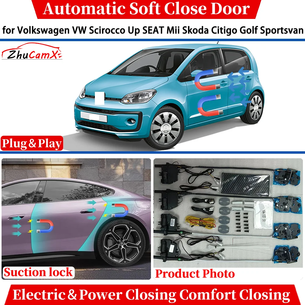 for Volkswagen VW Scirocco Up SEAT Mii Skoda Citigo Golf Sportsvan Car Automatic Soft Close Door Electric Closing Suction lock
for Volkswagen VW Scirocco Up SEAT Mii Skoda Citigo Golf Sportsvan Car Automatic Soft Close Door Electric Closing Suction lock