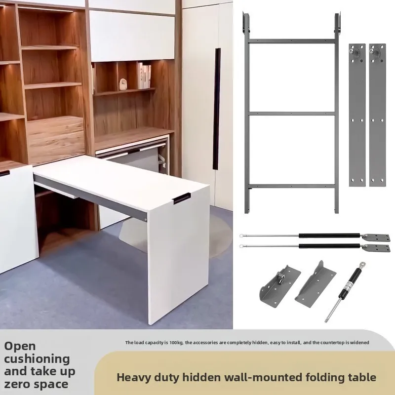 Down Turn Wall-mounted Folding Dining Table Household Multi-functional Wall-mounted Bar Table Accessories Slide Rail Bracket
Down Turn Wall-mounted Folding Dining Table Household Multi-functional Wall-mounted Bar Table Accessories Slide Rail Bracket