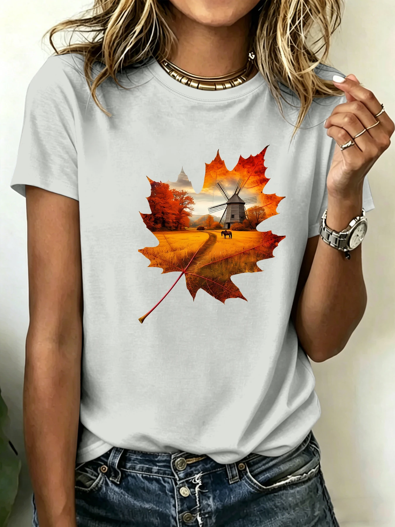 Ladies Plus Size T-shirts, Short-sleeved Printed Tops, Loose and Casual, Soft, Comfortable and Breathable, for Leisure and Sport
Ladies Plus Size T-shirts, Short-sleeved Printed Tops, Loose and Casual, Soft, Comfortable and Breathable, for Leisure and Sport