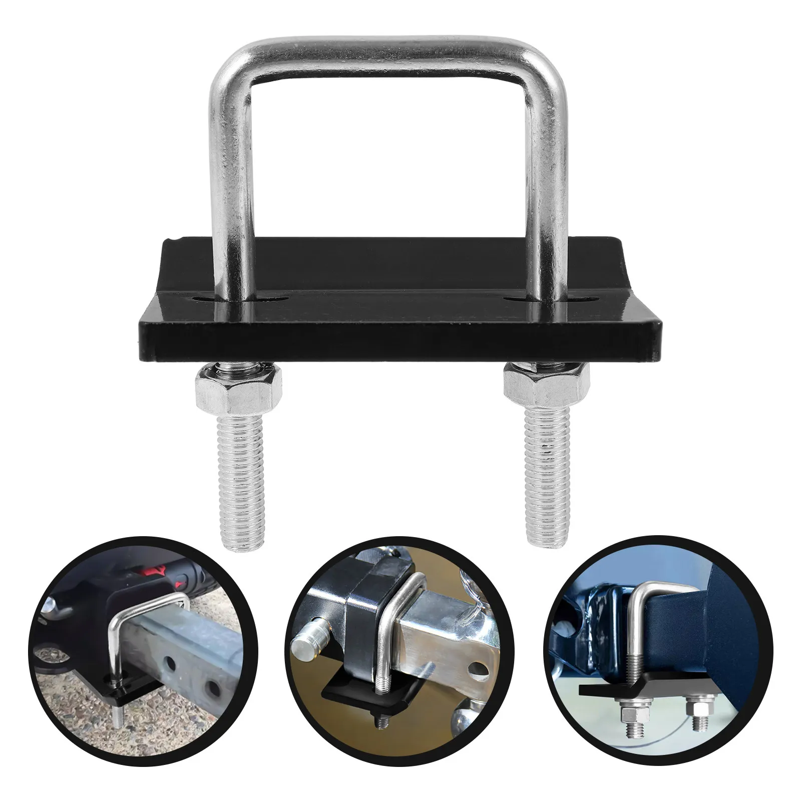 Trailer Hitch Tightener Clamp Metal Buckle Anti Rattle Stabilizer Heavy Duty Trailer Coupler Fastener Attachment
Trailer Hitch Tightener Clamp Metal Buckle Anti Rattle Stabilizer Heavy Duty Trailer Coupler Fastener Attachment