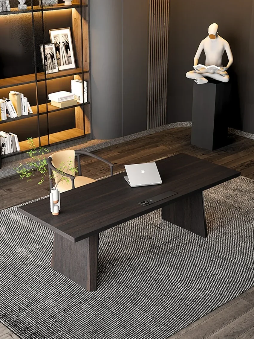 B Dining Table Light Luxury Modern Simple Rectangular Workbench Italian Solid Wood Computer Desk
B Dining Table Light Luxury Modern Simple Rectangular Workbench Italian Solid Wood Computer Desk