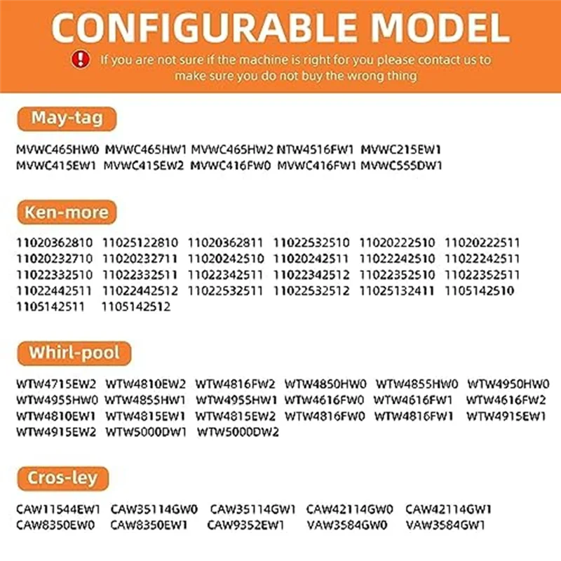 A24P W11210459 W10869799 Washing Machine Water Inlet Valve For Whirlpool May-Tag Ken-More Ama-Na Spare Parts Parts (2PCS)
A24P W11210459 W10869799 Washing Machine Water Inlet Valve For Whirlpool May-Tag Ken-More Ama-Na Spare Parts Parts (2PCS)