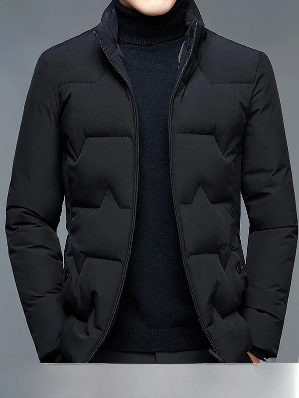 Мужская утепленная хлопковая куртка Peir Cardin: теплая зимняя верхняя одежда для бизнеса и повседневной носки, модный приталенный крой, длинный рукав, застежка-молния
Мужская утепленная хлопковая куртка Peir Cardin: теплая зимняя верхняя одежда для бизнеса и повседневной носки, модный приталенный крой, длинный рукав, застежка-молния