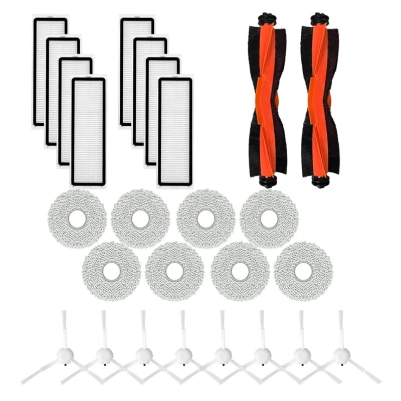 Main Brush HEPA Filter Side Spin Brush Mop Cloths Vacuum Spare Parts For Dreame X20 Pro
Main Brush HEPA Filter Side Spin Brush Mop Cloths Vacuum Spare Parts For Dreame X20 Pro