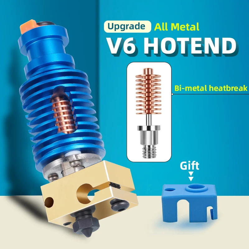Compatible With E3-D All Metal V6 Hotend Kit For Drago-n V6 J-Head Pursai3 MK3S Upgraded DDE Titan Direct Extrusion 3D Printer
Compatible With E3-D All Metal V6 Hotend Kit For Drago-n V6 J-Head Pursai3 MK3S Upgraded DDE Titan Direct Extrusion 3D Printer