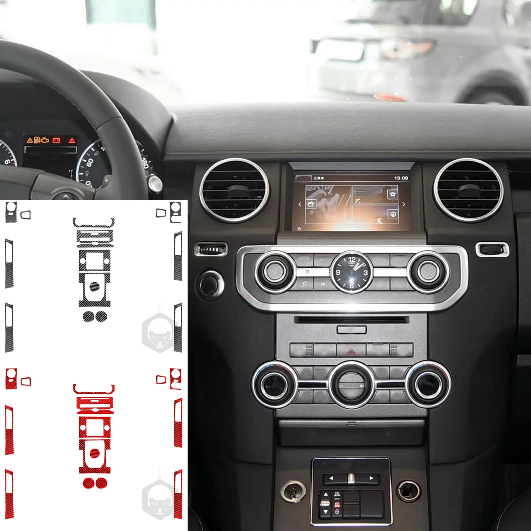 For Land Rover Discovery 4 2010-2016 Carbon Fiber Car Transmission Center Control CD Air Outlet Cup Pad Panel Interior Sticker
For Land Rover Discovery 4 2010-2016 Carbon Fiber Car Transmission Center Control CD Air Outlet Cup Pad Panel Interior Sticker