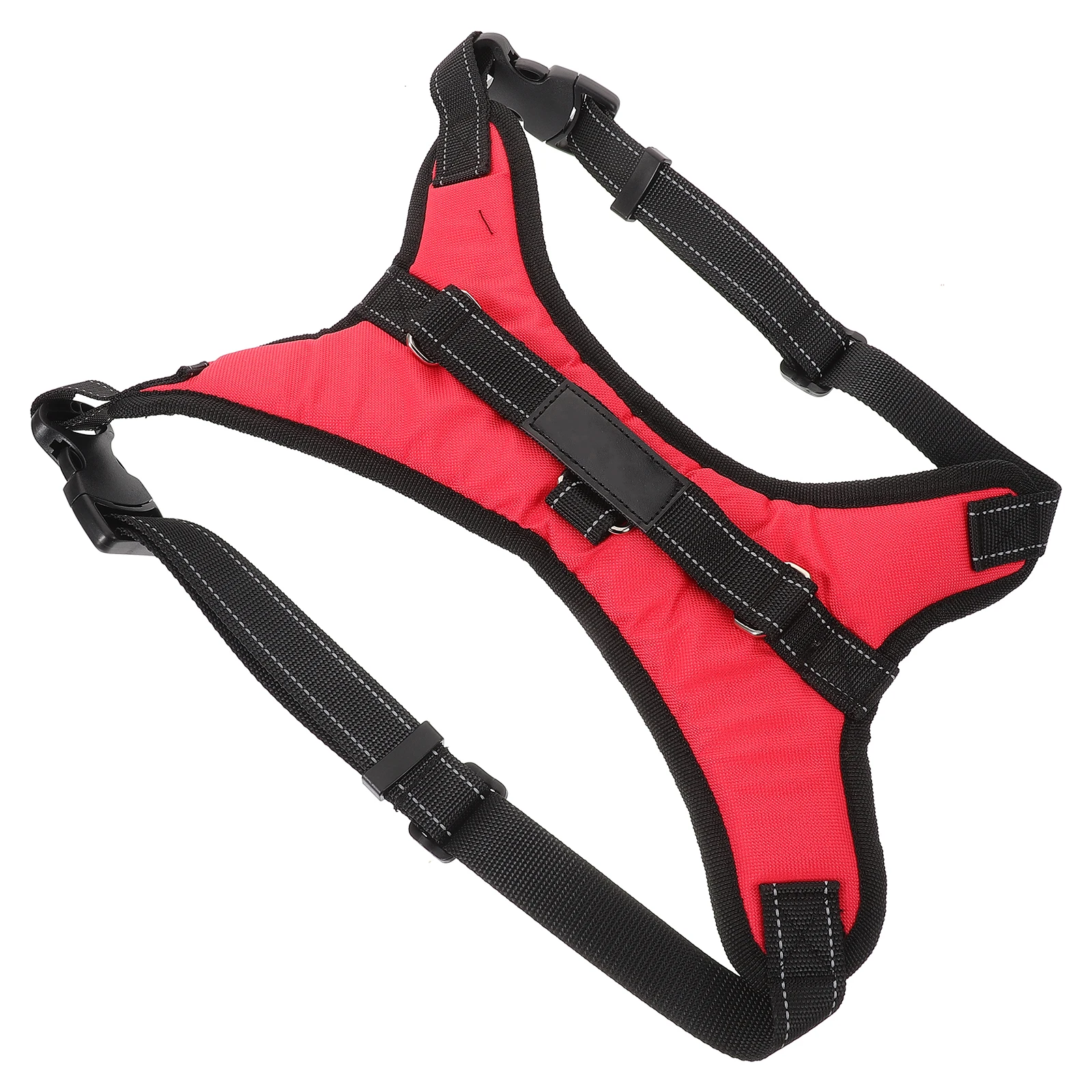 Durable Oxford Cloth Dog Harness Saddle Style L Size Red Quick Release Buckle D Ring Comfortable Walking Running Pet Accessories
Durable Oxford Cloth Dog Harness Saddle Style L Size Red Quick Release Buckle D Ring Comfortable Walking Running Pet Accessories