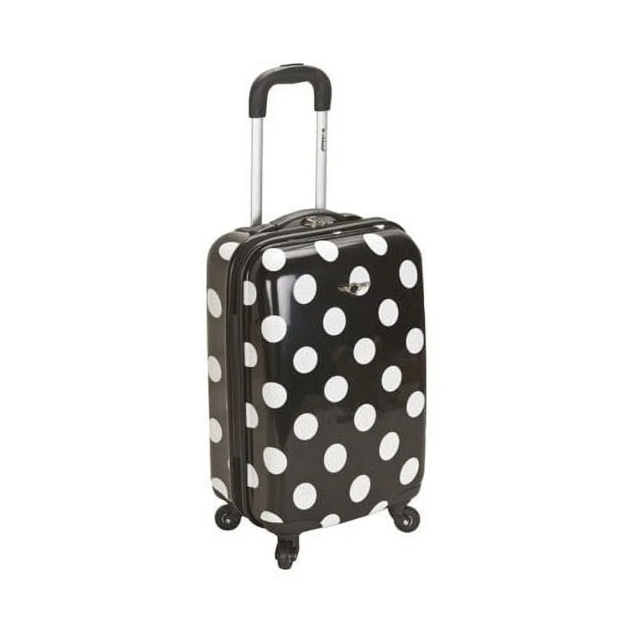 20" Adult 1- Piece Polka Dot Hardside Carry-on Luggage Black
20" Adult 1- Piece Polka Dot Hardside Carry-on Luggage Black