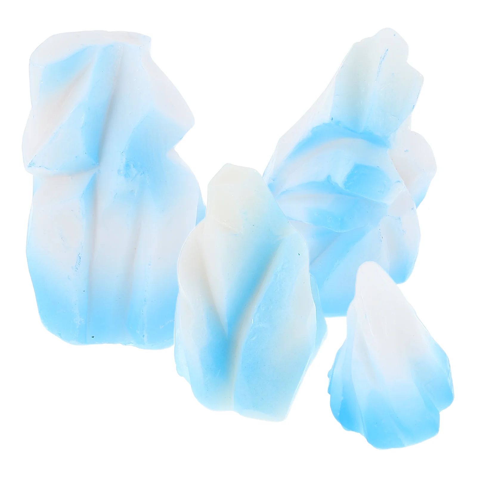 4pcs Simulated Iceberg Ornaments Resin Figurines Miniature Decorative Statues for Micro Landscape Garden Accessories
4pcs Simulated Iceberg Ornaments Resin Figurines Miniature Decorative Statues for Micro Landscape Garden Accessories