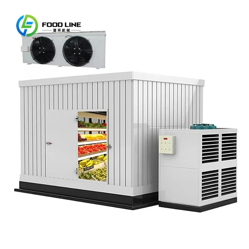 Commercial Walk in Cold Storage Room, Prefabricated Insulated Cold Storage Room Freezer for Meat Seafood Fruit Storage Custom
Commercial Walk in Cold Storage Room, Prefabricated Insulated Cold Storage Room Freezer for Meat Seafood Fruit Storage Custom
