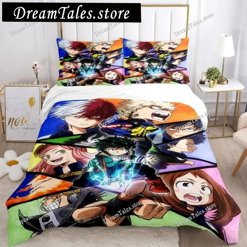 Fashion My Hero 3D Anime Print Three Piece Bedding Set Fashion Boys or Adults for Beds Quilt Covers Pillowcases Bedding Set Gift
Fashion My Hero 3D Anime Print Three Piece Bedding Set Fashion Boys or Adults for Beds Quilt Covers Pillowcases Bedding Set Gift