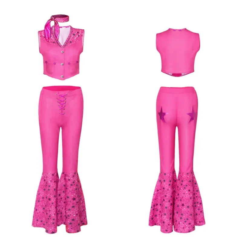 New Halloween Adult Girls Margot Robbie Pink Barbi Cosplay Costume Fashion Women Rose Clothing Set Vintage Bow Elegant Pl idjkg
New Halloween Adult Girls Margot Robbie Pink Barbi Cosplay Costume Fashion Women Rose Clothing Set Vintage Bow Elegant Pl idjkg