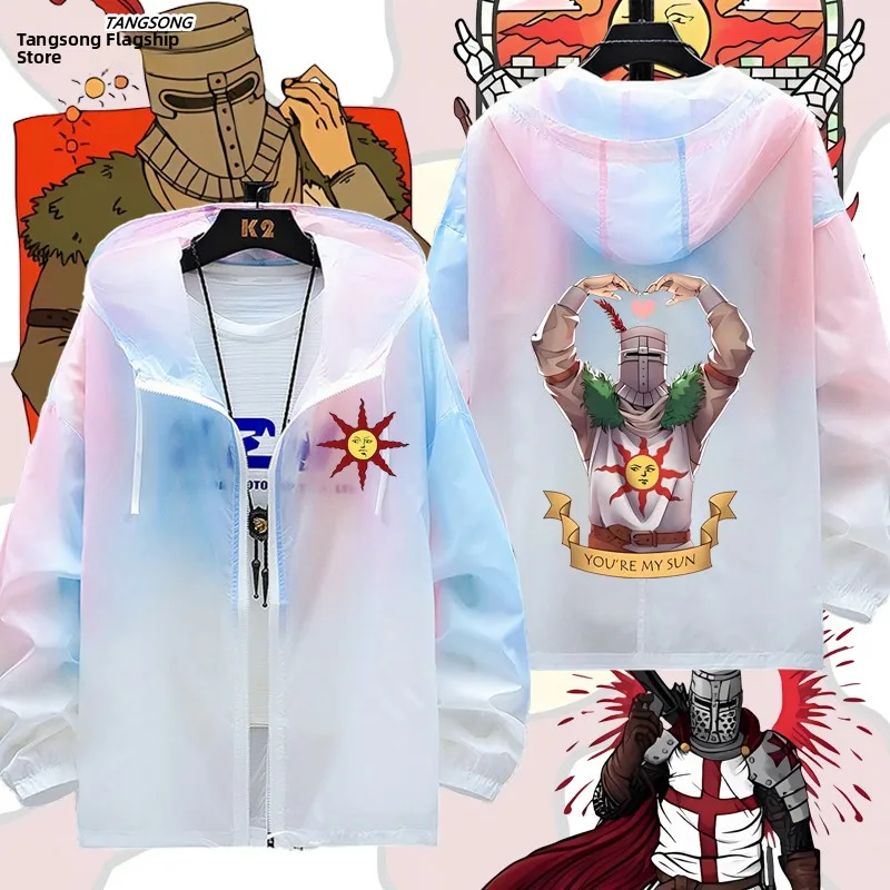 Bla Soul Onion Sun Knight Men's Thin Sunscreen Jaet Outerwear Breathable Lightweight Polyester Summer Coat Zipper Closure
Bla Soul Onion Sun Knight Men's Thin Sunscreen Jaet Outerwear Breathable Lightweight Polyester Summer Coat Zipper Closure