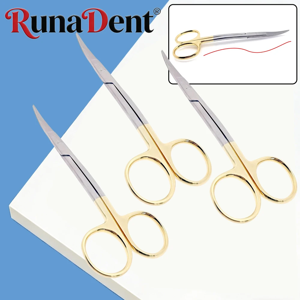 3 Pack Double Curved S Type Stainless Steel Dental Surgical Scissors Ophthalmic Medical Dissecting Tools for Dentists
3 Pack Double Curved S Type Stainless Steel Dental Surgical Scissors Ophthalmic Medical Dissecting Tools for Dentists