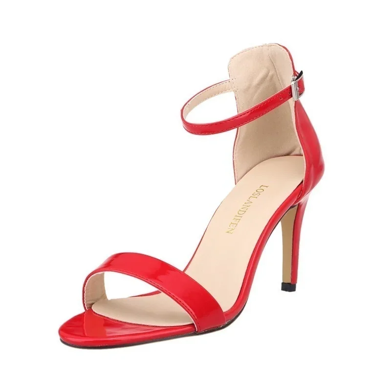 Women Sandals 2025 Multi Colour Patent Summer Sexy Stilettos Party Mid High Heels Sandal Women Pumps Wedding Shoes
Women Sandals 2025 Multi Colour Patent Summer Sexy Stilettos Party Mid High Heels Sandal Women Pumps Wedding Shoes