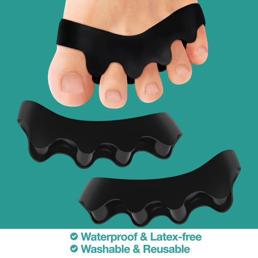 Toe Separators Doctor Recommended Correct Foot and Bunion Pain,Plantar Fasciitis Toe Straightener to Improve Functional Mobility
Toe Separators Doctor Recommended Correct Foot and Bunion Pain,Plantar Fasciitis Toe Straightener to Improve Functional Mobility