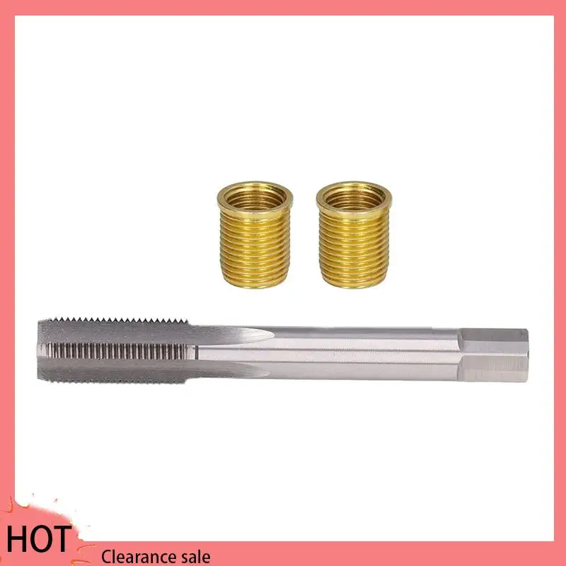 A88Z Spark Plug Thread Repair Tools, M12x1.25 Thread Inserts + M14x1.25 Tap Metal Spark Plug Thread Hole Repair Tools
A88Z Spark Plug Thread Repair Tools, M12x1.25 Thread Inserts + M14x1.25 Tap Metal Spark Plug Thread Hole Repair Tools