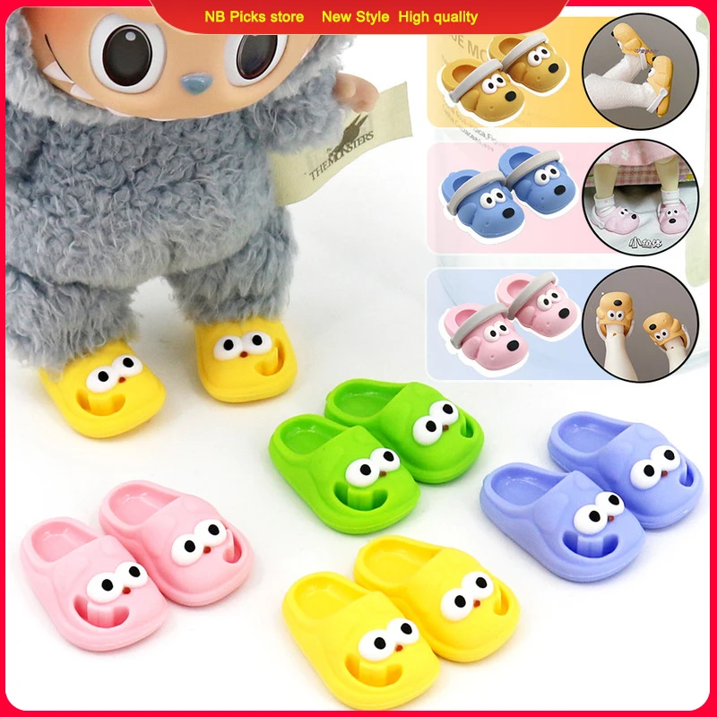 Labubu Puppy Shoes For 15/17cm Bjd Doll Shoes 6 Points Doll Shoes Dog Leisure Slippers DIY Doll Toys For Labubu Decoration 
Labubu Puppy Shoes For 15/17cm Bjd Doll Shoes 6 Points Doll Shoes Dog Leisure Slippers DIY Doll Toys For Labubu Decoration
