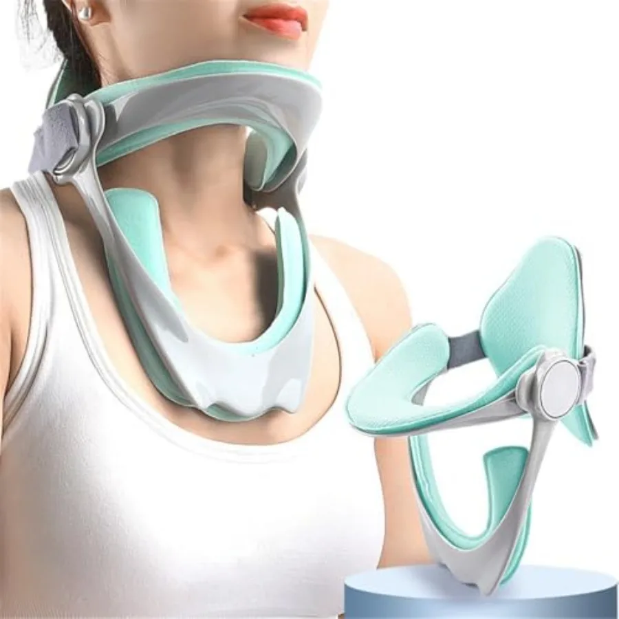 Neck Brace for Neck Pain and Support, 360° Adjustable Cervical Collar, Soft Neck Traction Device Neck Stretcher Orthotic Correc
Neck Brace for Neck Pain and Support, 360° Adjustable Cervical Collar, Soft Neck Traction Device Neck Stretcher Orthotic Correc