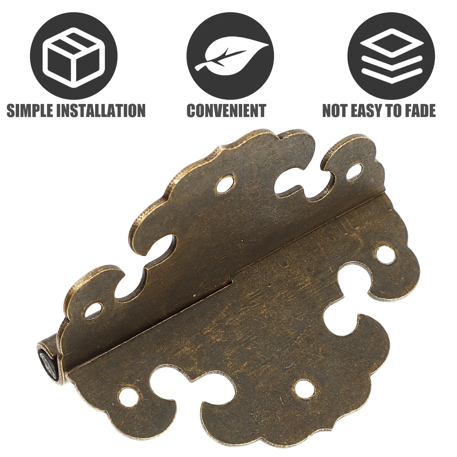 Copper Hinge Miniature Furniture Hinges Jewelry Case Brass Thickened Durable Polished Wooden Box Gift Cabinet Hardware
Copper Hinge Miniature Furniture Hinges Jewelry Case Brass Thickened Durable Polished Wooden Box Gift Cabinet Hardware