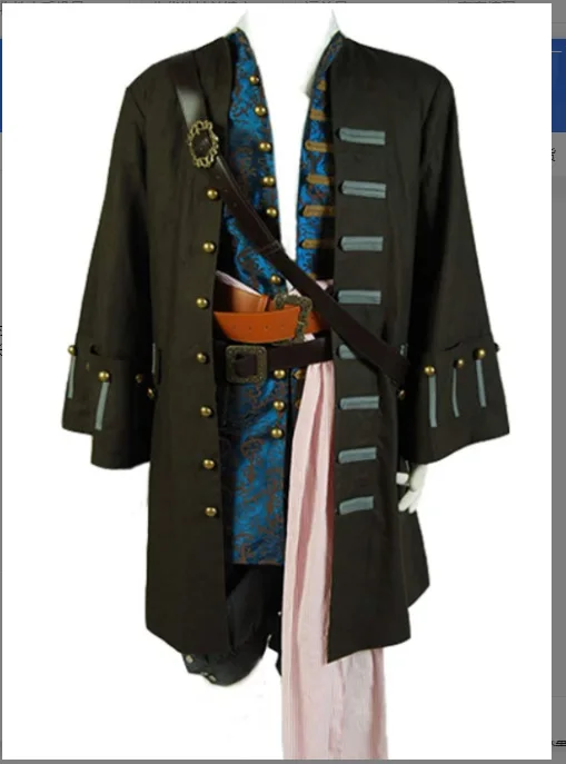 Pirates Of The Caribbean 5 Jack Sparrow Cosplay Costume Halloween Costume
Pirates Of The Caribbean 5 Jack Sparrow Cosplay Costume Halloween Costume