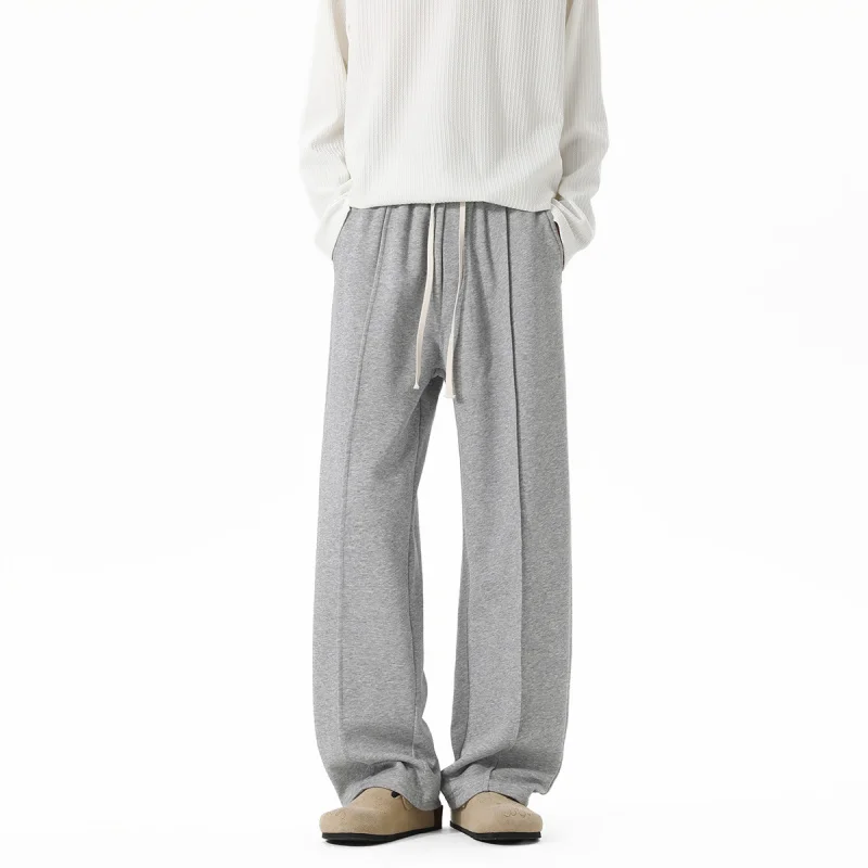 2025 solid color men women's straight loose sports pants sweatpants American style Margiela casual pants
2025 solid color men women's straight loose sports pants sweatpants American style Margiela casual pants