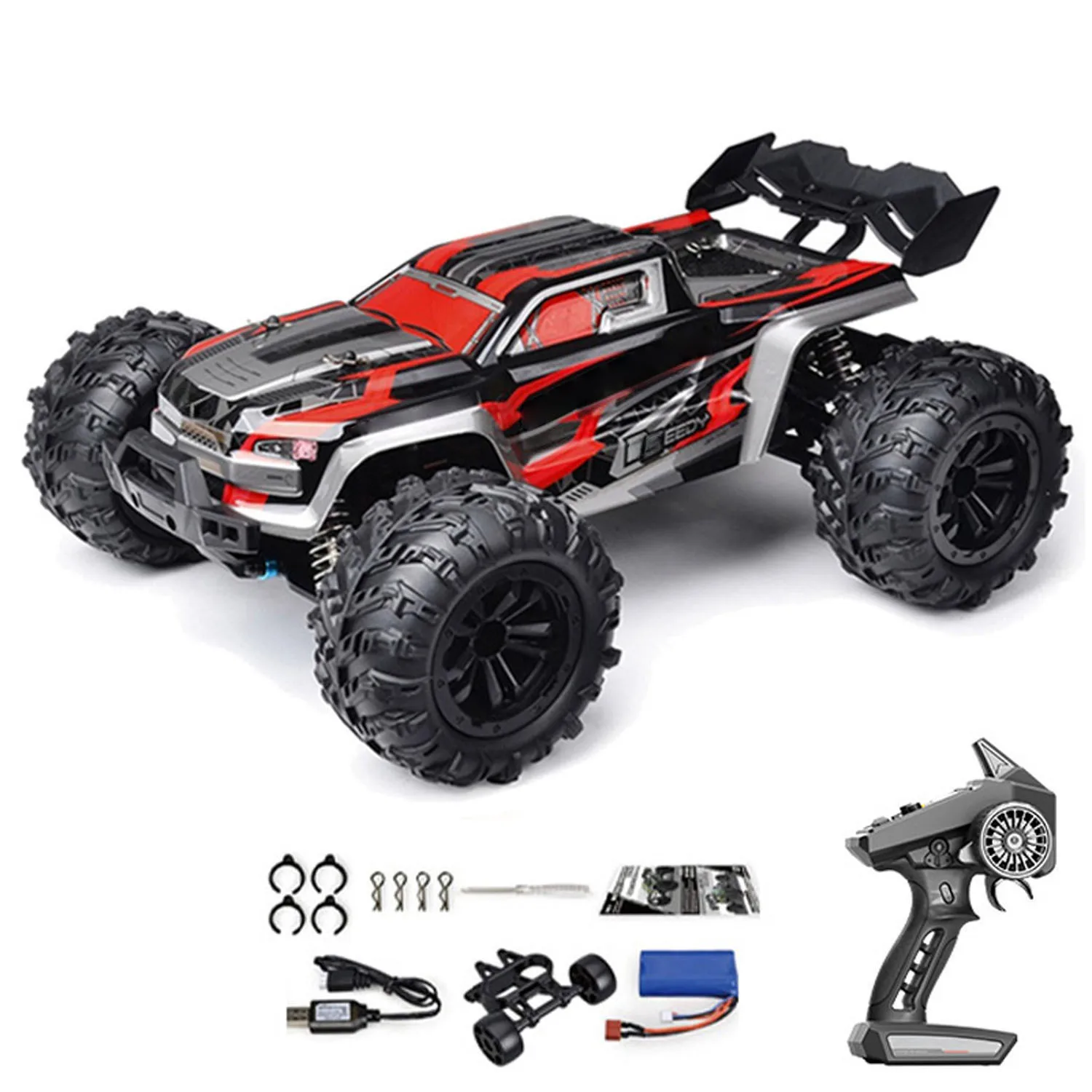 1/16 4X4 RC Внедорожник SCY 16101Pro RC Monster Truck Пикап Светодиодный светильник 390 Матовый двигатель Имитационная модель автомобиля
1/16 4X4 RC Внедорожник SCY 16101Pro RC Monster Truck Пикап Светодиодный светильник 390 Матовый двигатель Имитационная модель автомобиля