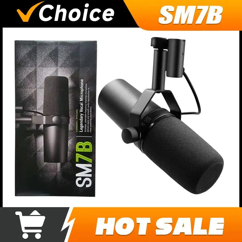 SM7Bs icrophone sm7bs dynamic microphone podcast studio set for Live/Stage Recording Podcasting cardioid Black Metal microphone
SM7Bs icrophone sm7bs dynamic microphone podcast studio set for Live/Stage Recording Podcasting cardioid Black Metal microphone