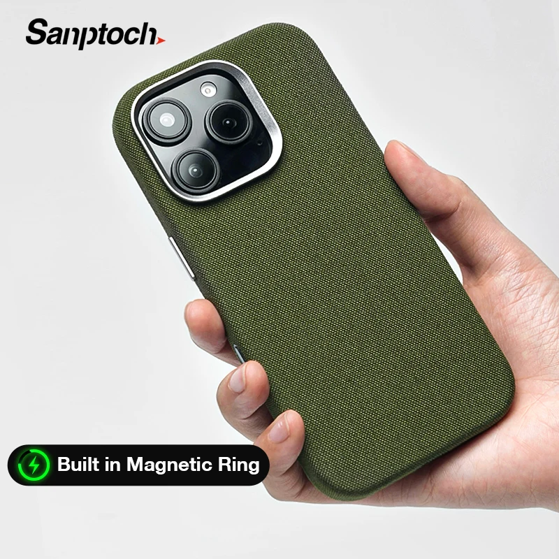 For MagSafe Nylon Canvas Phone Case For iPhone 13 14 15 16 Pro Max Plus Luxury Weave Texture Military Shockproof Magnetic Cover
For MagSafe Nylon Canvas Phone Case For iPhone 13 14 15 16 Pro Max Plus Luxury Weave Texture Military Shockproof Magnetic Cover