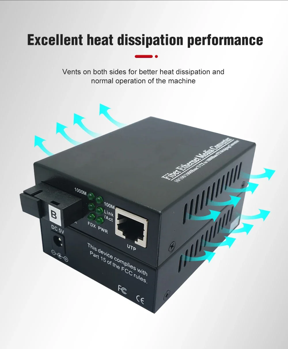 1 Pair Gigabit Single Fiber Media Converter Fiber Optic To Rj45 Single Mode Single Fiber Optic Ethernet Switch Transceiver 20km
1 Pair Gigabit Single Fiber Media Converter Fiber Optic To Rj45 Single Mode Single Fiber Optic Ethernet Switch Transceiver 20km