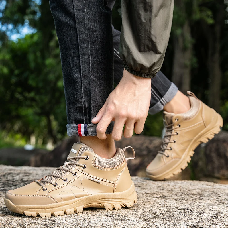 Альпинистские ботинки, новая уличная рабочая обувь с низким вырезом, спортивные военные ботинки 2025 года, мужская обувь, дизайнерская роскошная походная обувь большого размера
Альпинистские ботинки, новая уличная рабочая обувь с низким вырезом, спортивные военные ботинки 2025 года, мужская обувь, дизайнерская роскошная походная обувь большого размера