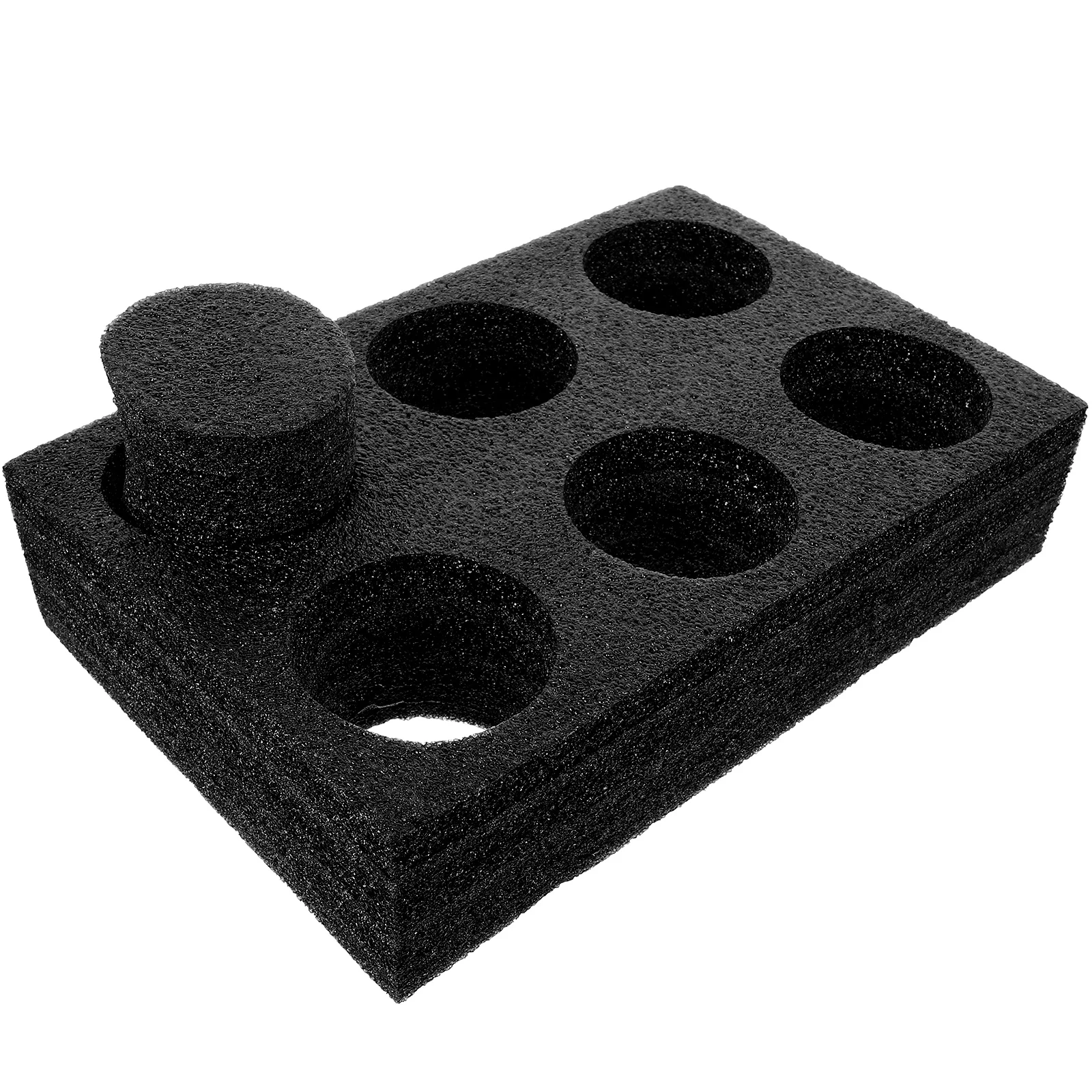 Six-hole Beverage Cup Holder Black Plastic Adjustable Drink Carrier Tray for Coffee Tea 6 Holes Design Takeaway Travel
Six-hole Beverage Cup Holder Black Plastic Adjustable Drink Carrier Tray for Coffee Tea 6 Holes Design Takeaway Travel