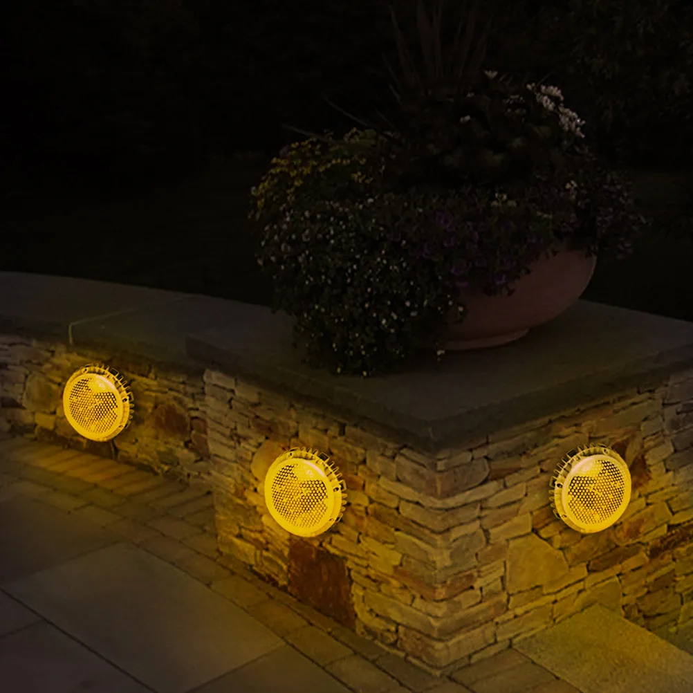 4Pcs Lamp IP67 Waterproof Ground Lamp Solar-Powered Outdoor Lawn Garden Street Lighting Warm Light Black
4Pcs Lamp IP67 Waterproof Ground Lamp Solar-Powered Outdoor Lawn Garden Street Lighting Warm Light Black